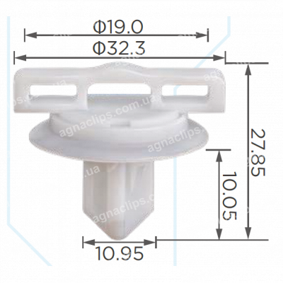C 4024 Кліпса Toyota 6786947010