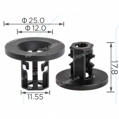 C 4049 Кліпса Hyundai Kia 1420706180N