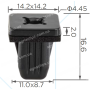C 4054 Кліпса Toyota Lexus 9018906203 кріплення бампера