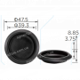 C 4067 Заглушка Ø 38мм універсальна