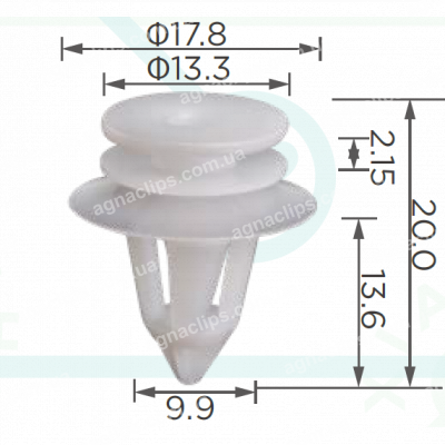 C 4080 Кліпса Ford Land Rover Mercedes Volvo W709700S300 1232493