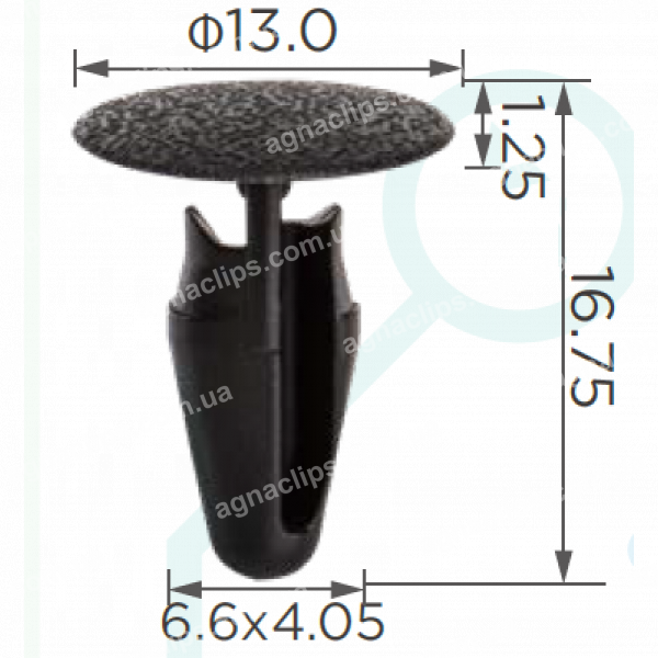 C 4084 Кліпса Nissan Toyota Honda 0155300545 кріплення бампера