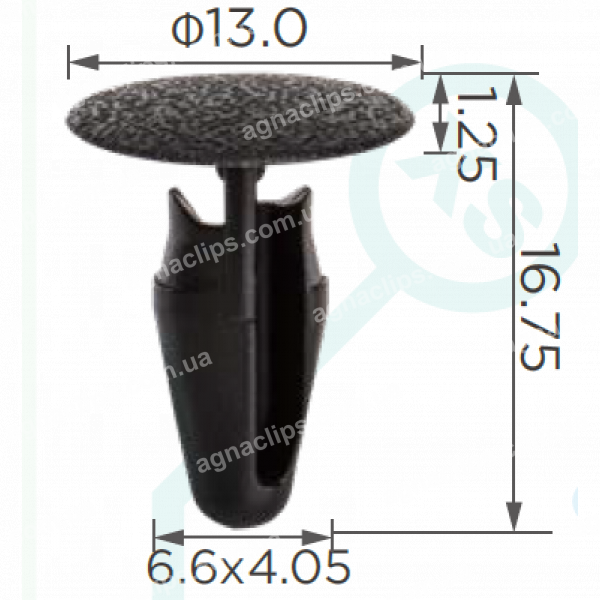 C 4084 Кліпса Nissan Toyota Honda 0155300545 кріплення бампера