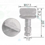 H 2412 Болт Ford BB5Z00817A кріплення захисту двигуна