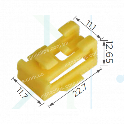 C 3887 Кліпса Mercedes Smart A2139910098 молдингу вікна