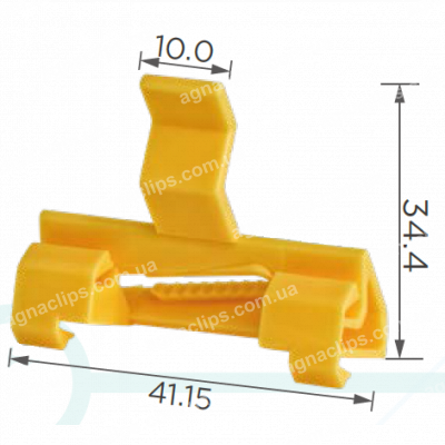 C 3889 Кліпса Volvo 30678009 молдингу даху