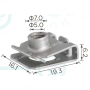 H 2395 Скоба M6 Toyota Lexus 9017906349 кріплення підкрилка
