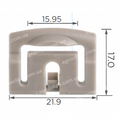 C 4121 Кліпса Ford D6AZ5403178B D9AZ5403178B молдингу скла