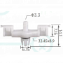 C 3867 Кліпса VW Porsche 7L0853547A 95555154700 95555954700 7L0853547 молдингу порога