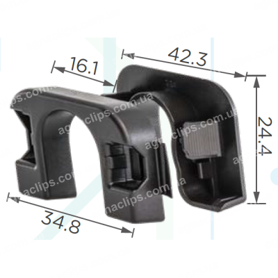 C 4022 Кліпса Nissan Infiniti Ford 01553-2109E 015532109E 8A61-46698-AA 8A6146698AA шторки полиці багажника пара