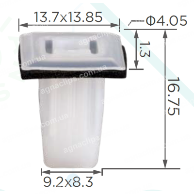 C 4106 Кліпса Great Wall Hover H6 09320006