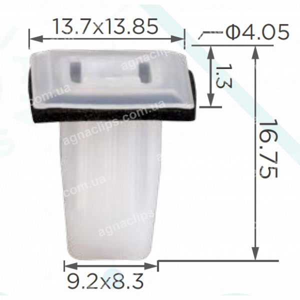 C 4106 Кліпса Great Wall Hover H6 09320006