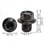 H 2365 Болт M12x12 Nissan Infiniti 1112801M00 1112801M00C113