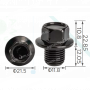 H 2365 Болт M12x12 Nissan Infiniti 1112801M00 1112801M00C113