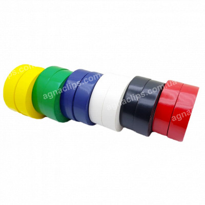 IT8 Набір 12 шт мікс Ізоляційна стрічка ПВХ 0.13 х 19мм х 20 м