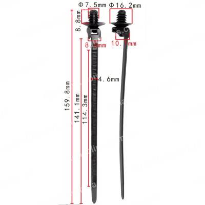 C 3826 Хомут VW Audi 4.7x160 mm WHT005317