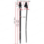 C 3826 Хомут VW Audi 4.7x160 mm WHT005317