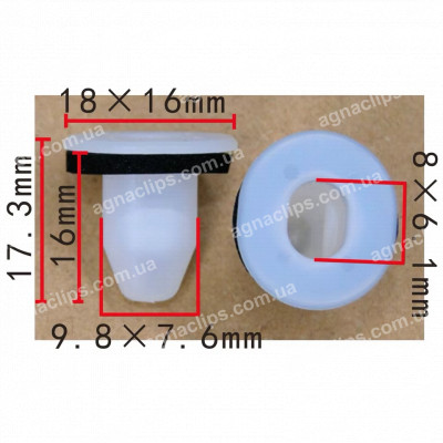 C 4148 Втулка Chery J184433011