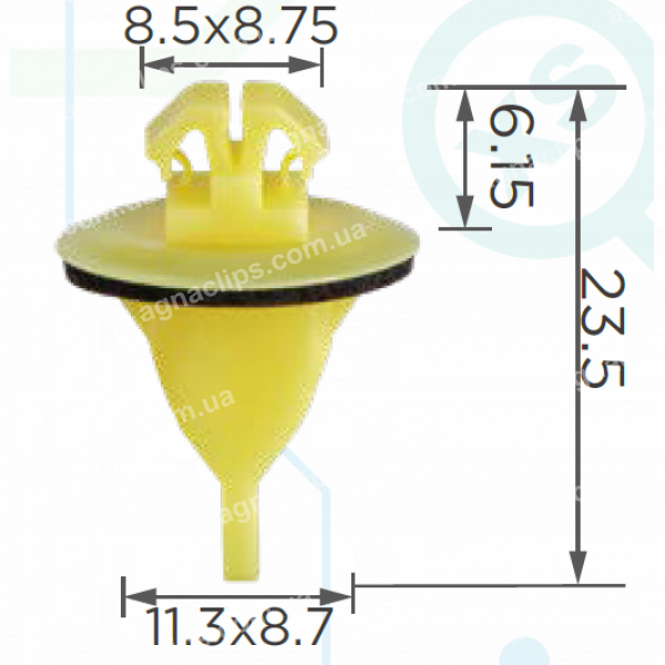 C 3977 Кліпса Toyota Lexus 7682742020