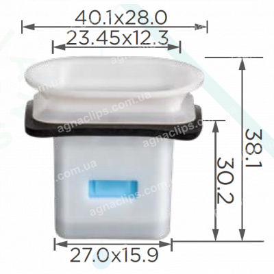 C 4193 Кліпса Hyundai Kia 896303T000 фіксатор сидіння
