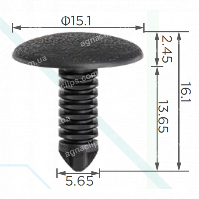 C 4279 Кліпса універсальна
