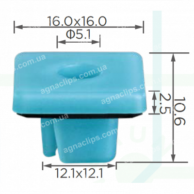 C 4230 Кліпса Changan S3011040800 0914806003