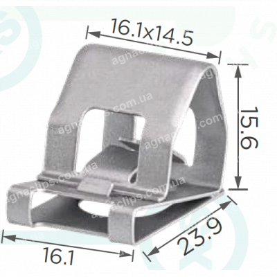 H 2375 Скоба BMW 07146952931 кріплення днища кузова