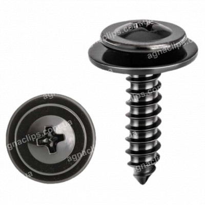 H 2376 Саморіз 4.8х18 Chery FQ2B24819F71 кріплення бризковика, переднього бампера