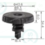 C 4306 Кліпса Opel Peugeot Citroen Vauxhall 93460249