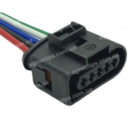 RP1501 Роз'єм 5-к VW Audi Seat Skoda 1J0973999A підключення ДМРВ під клеми TL75